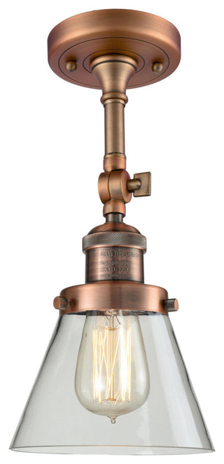 Innovations Lighting 201F-Ac-G62-Led 1 Light Dimmable Led Semi-Flush Mount