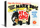 "Marx Brothers - At the Circus 02" Canvas Giclee, 16"x12"