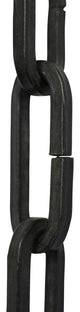 Iron Standard Link Chandelier Chain, 2 Sizes, Oil Bronzed Black, U32