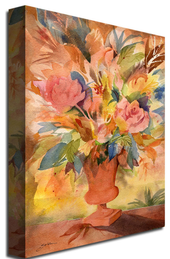 'Traditional Bouquet II' Canvas Art by Sheila Golden
