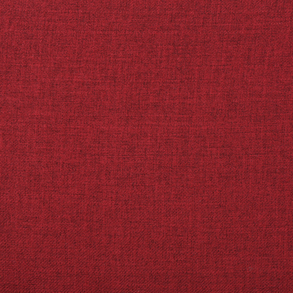 GDF Studio Aidan Mid Century Modern Tufted Fabric Sofa, Red