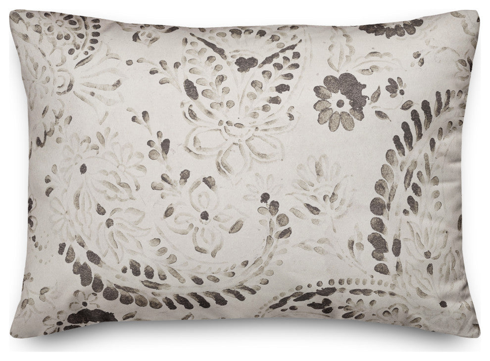 Vintage Paisley 3 14"x20" Spun Poly Pillow