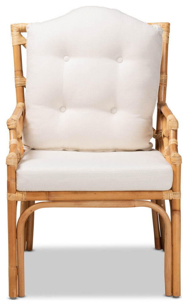 Aiszh California Coastal Rattan Arm Chair