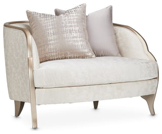 Malibu Crest Chair and Half - Cloud White/Chardonnay