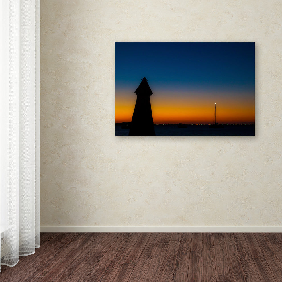 "Turks Sunset II" Canvas Art by Yale Gurney, 32"x22"