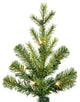 Moutauk Pencil Pine Artificial Christmas Tree , Clear, 12'' x 54"