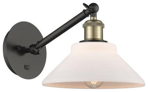 Innovations 317-1W-BAB-G131 1-Light Sconce, Black Antique Brass
