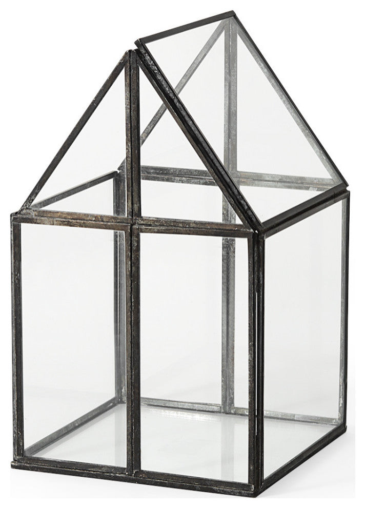 Sikes, Small, 6Lx6Wx10H Glass Terrarium