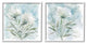 Soft Spring Flower Still Life White Watercolor Florals,12 x 12