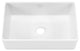 Sinber Farmhouse Apron Single Bowl Kitchen Sink with Fireclay 2 Accessories, White, 30" X 18"