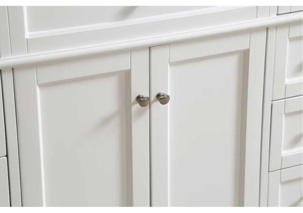 48" Single Bathroom Vanity Set, White