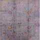 Ahgly Company Indoor Square Mid-Century Modern Area Rugs, 4' Square