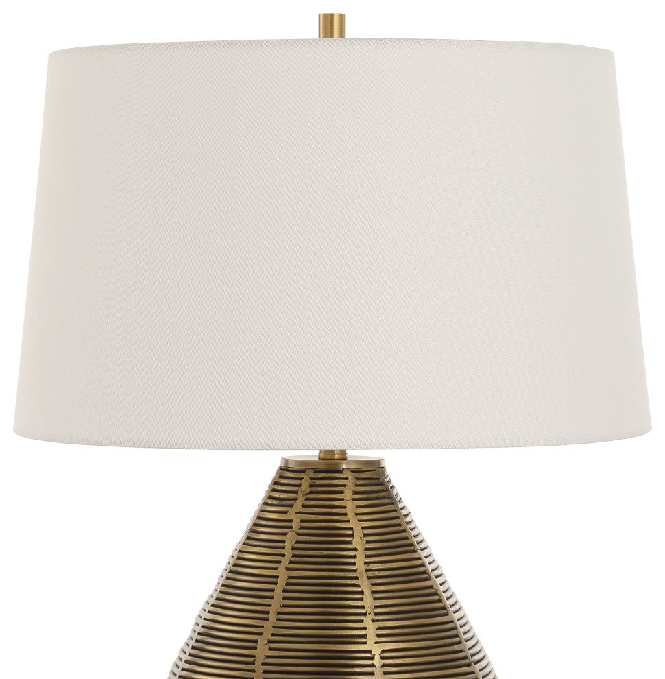 Uttermost Knowles Brass Table Lamp