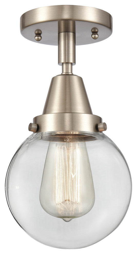 INNOVATIONS LIGHTING 447-1C-SN-G202-6 Beacon Flush Mount