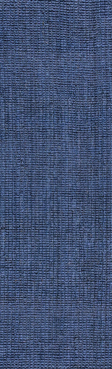 Pata Hand Woven Area Rug, Navy, 6'x9'