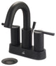I2V Two Handle Bathroom Faucet, Matte Black