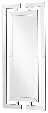 Elegant Lighting MR9146 Modern 21-1/8" W x 47-3/16" H Rectangular - Clear