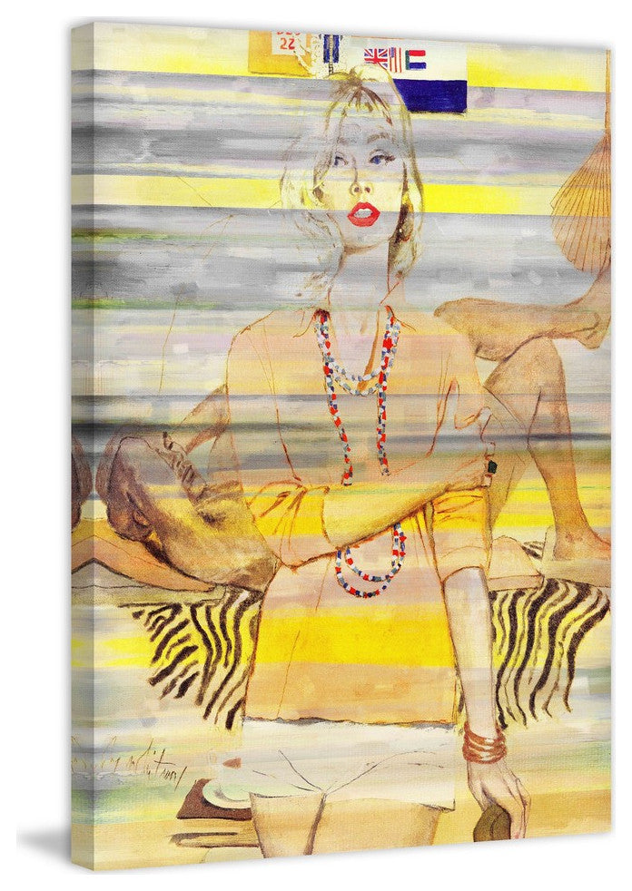 "Casual Flair" Print on Canvas, 24"x36"