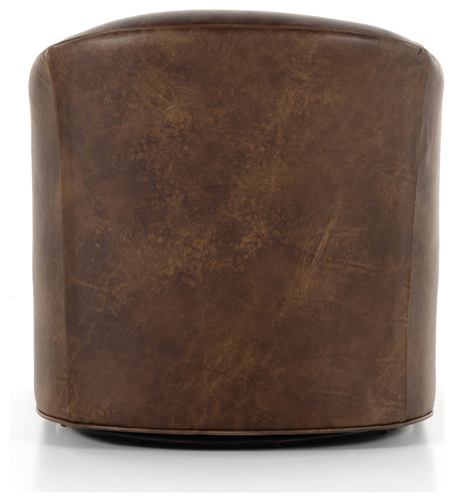 Quinton Swivel Chair, Arvada Cigar