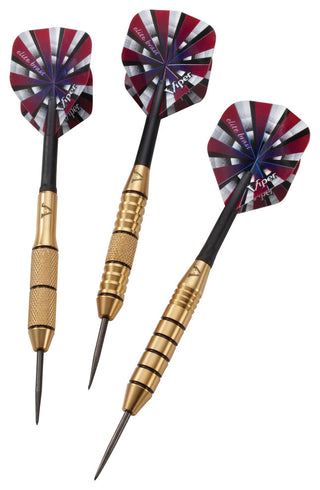 Viper Elite Brass Steel Tip Darts, 25 Grams
