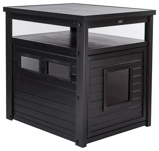 ECOFLEXÂ® Litter Box Cover End Table, Espresso, Jumbo