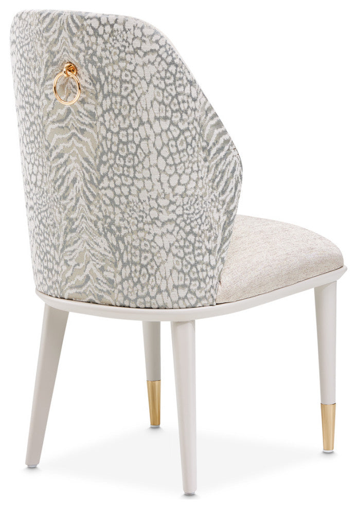 Lisbon Dining Side Chair, Set of 2, Silken Matte Cream