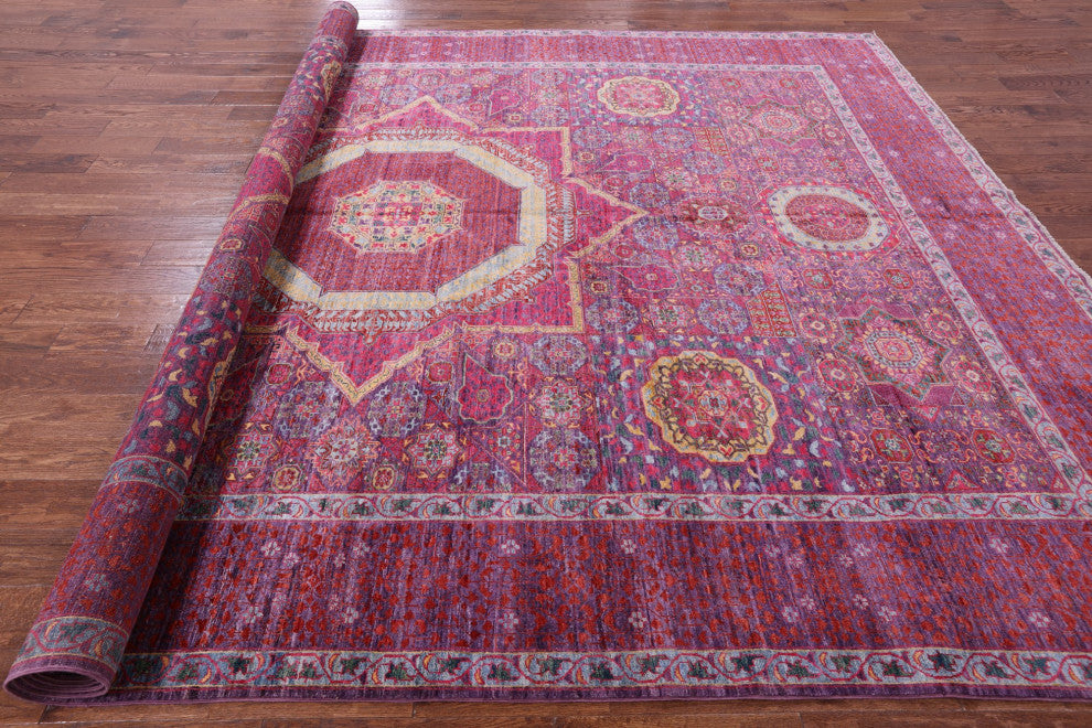 Mamluk Handmade Wool Rug 9' 10" X 13' 4" - Q12667