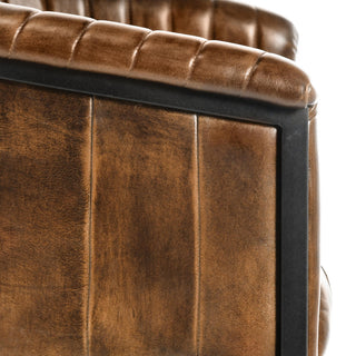 Seville Top Grain Leather Bar and Counter Stool, Counter Stool