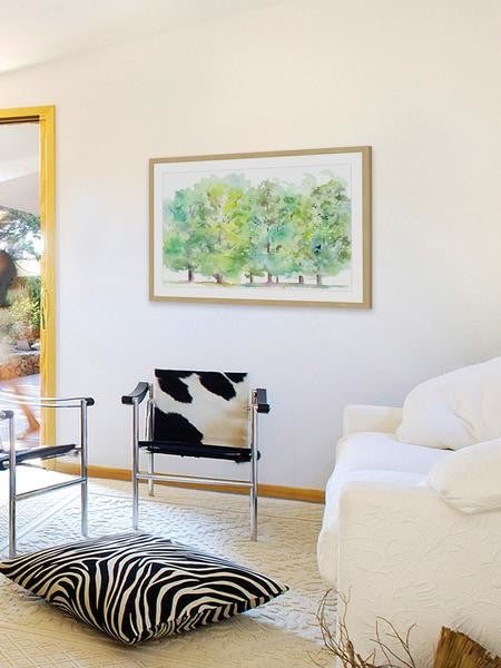 "Ripe Trees" Framed Painting Print, 36"x24"