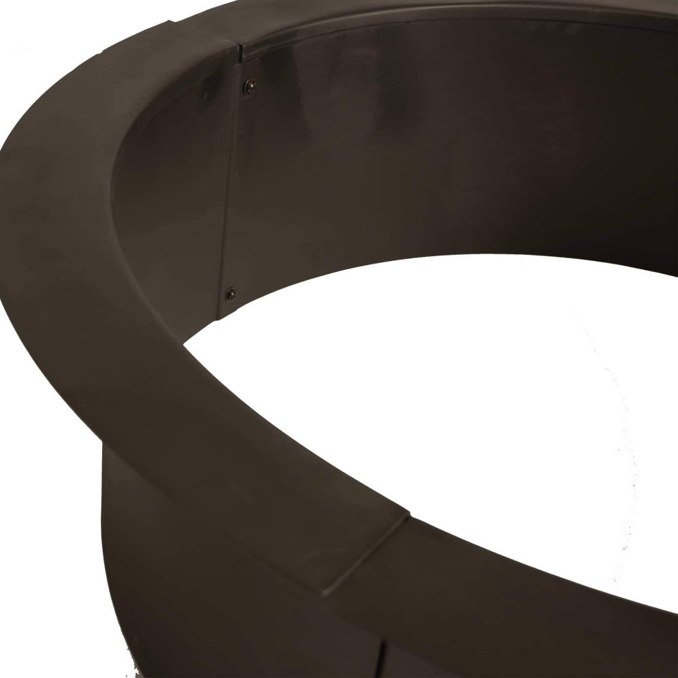 Bluegrass Living 39" Solid Steel Fire Pit Ring BFPR-33