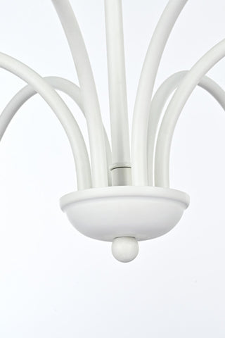 Living District Rohan 60" Chandelier in White