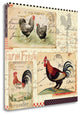 "Rooster Farm II" By Alain Pelletier, Giclee Print on Gallery Wrap Canvas