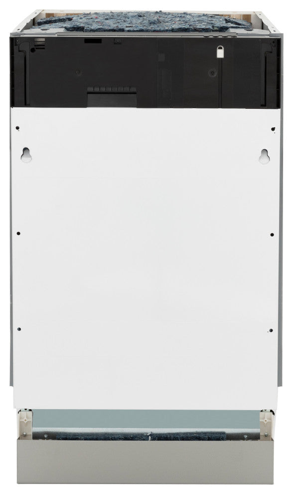 ZLINE Tallac 18" Panel Ready Dishwasher With a Gold Handle, DWVZ-18-G