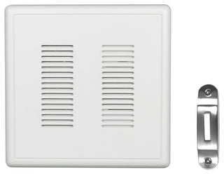 PrimeChime Plus 2 - Video Compatible Doorbell Chime Kit, Nickel, Decorative Button