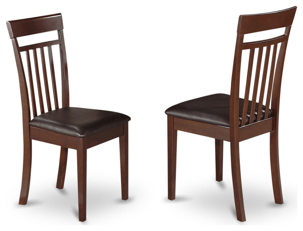 5 Pc Dining Room Set With Bench Table With 2 Dining Chairs And 2 Benches