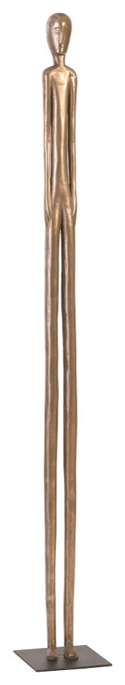 Bulol Sculpture, Polished Bronze, Large