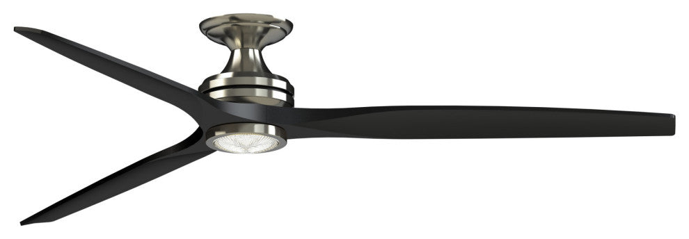 Fanimation Spitfire DC-KIT-72-LK-F Spitfire DC 72" 3 Blade Indoor - Brushed