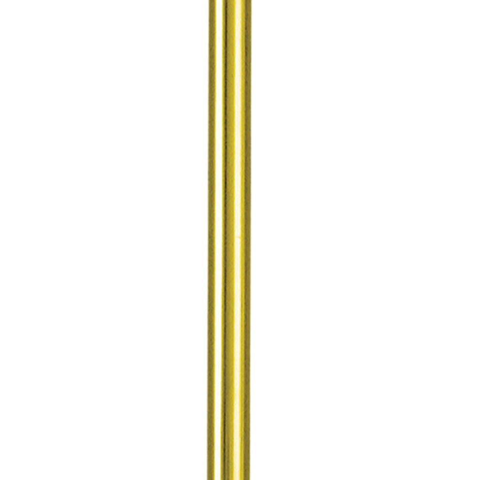 Rod Extension Stem, Polished Brass