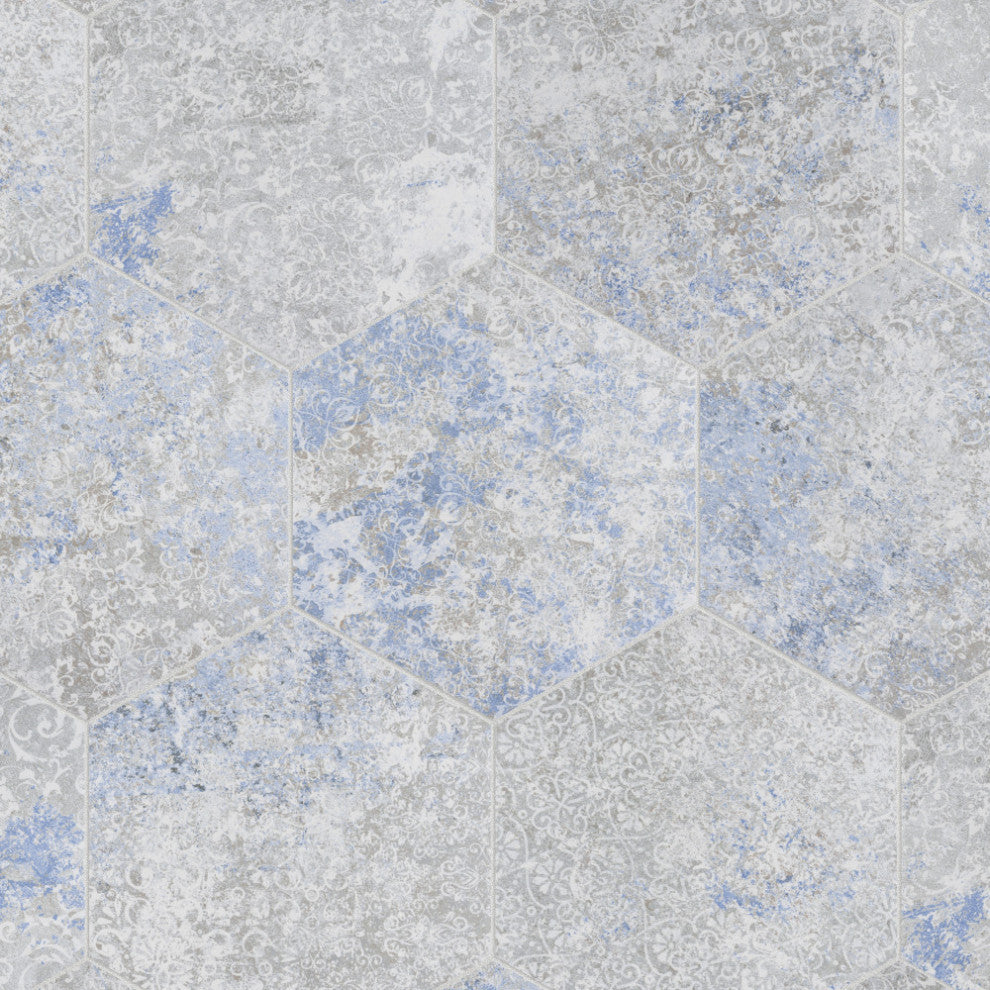Emotion Hex Porcelain Floor and Wall Tile Sample