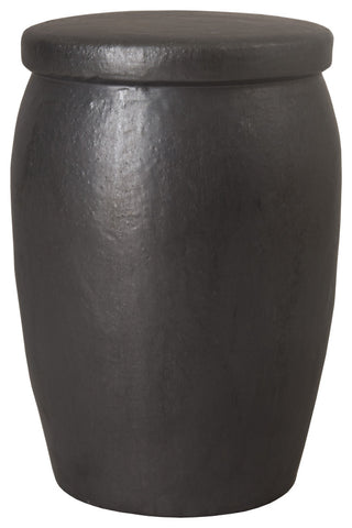 Drum Too Stool Matte Black 15x21