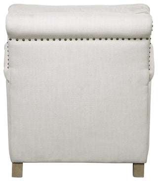 Uttermost Armstead Antique White Armchair