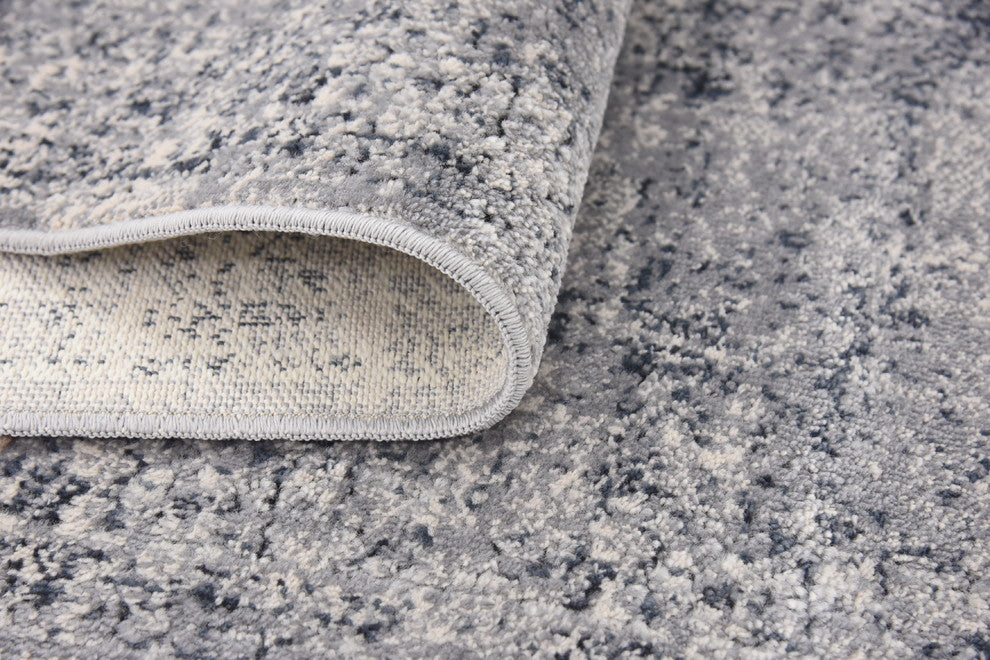 Unique Loom Dark Blue Chateau Jefferson 2' 2 x 6' 7 Runner Rug