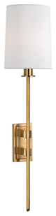 Aged Brass Armed Wall Light | Andrew Martin Fredonia