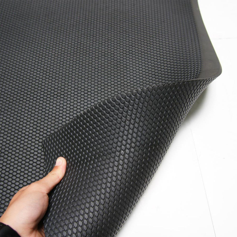 Rubber-Cal Soft Cloud Anti-Fatigue Matting 3/4" Thick, 3'x5' Black