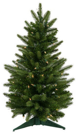 Vickerman A895182LED Flocked Artificial Christmas Tree Multicolor LED Lights
