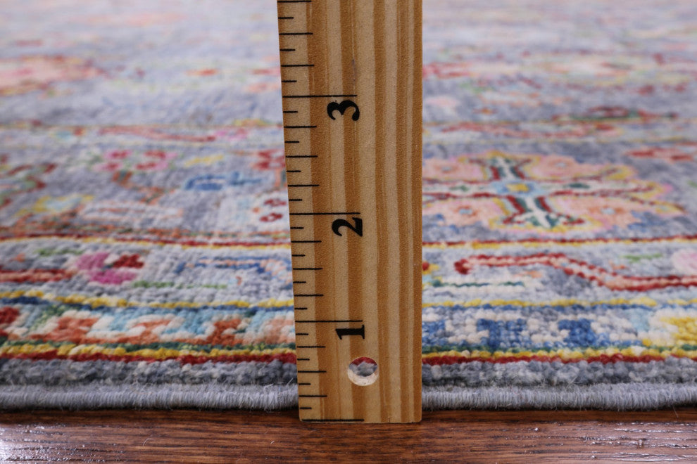 4' 0" X 6' 2" Handmade Persian Tabriz Wool Rug Q10121