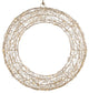 18" LED Lighted Wire Wreath Outdoor Christmas Decoration