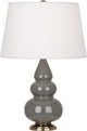 Robert Abbey RA-CR30X 1-Light Accent Lamp, Small Triple Gourd