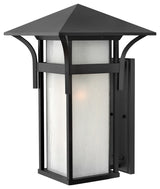 Harbor Extra Large Outdoor Wall Sconce, Satin Black