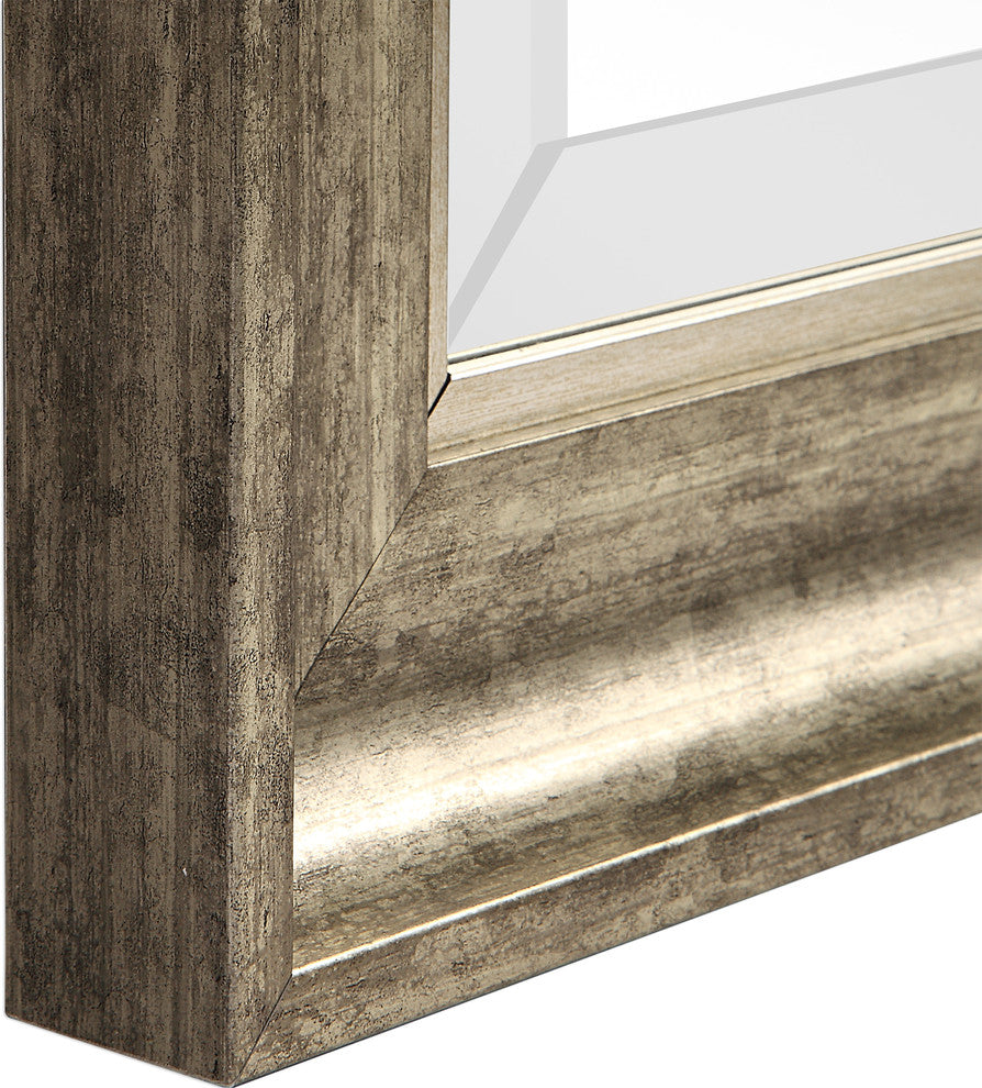 New Uttermost Aaleah Burnished Silver Mirror